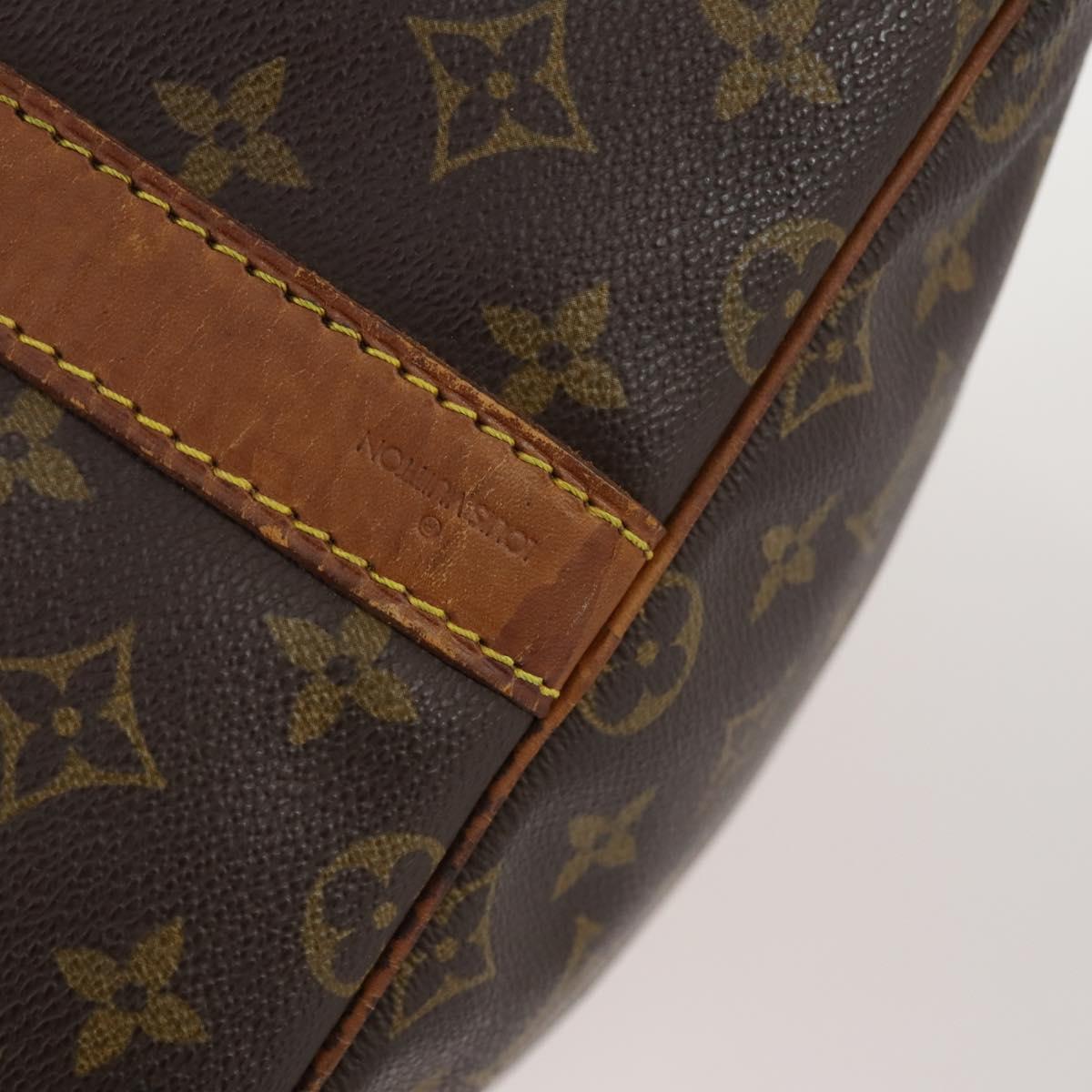 LOUIS VUITTON Monogram Keepall Bandouliere 55 Boston Bag M41414 LV Auth 145317