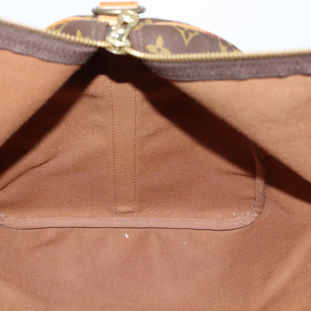 LOUIS VUITTON Monogram Keepall Bandouliere 55 Boston Bag M41414 LV Auth 145317