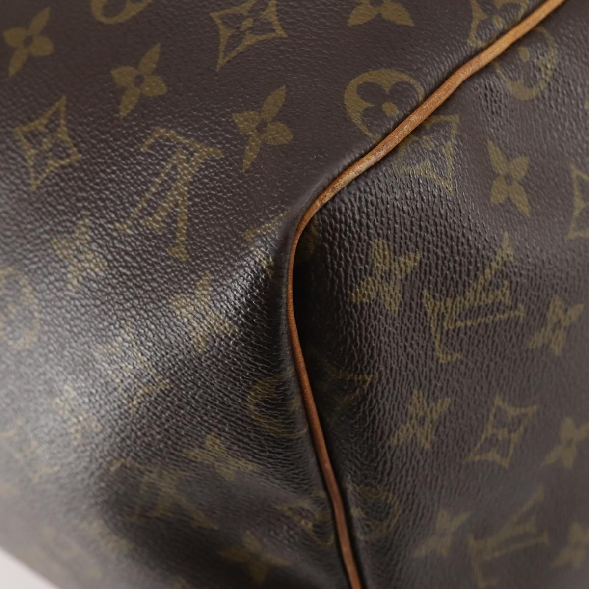 LOUIS VUITTON Monogram Keepall 55 Boston Bag M41424 LV Auth 145318