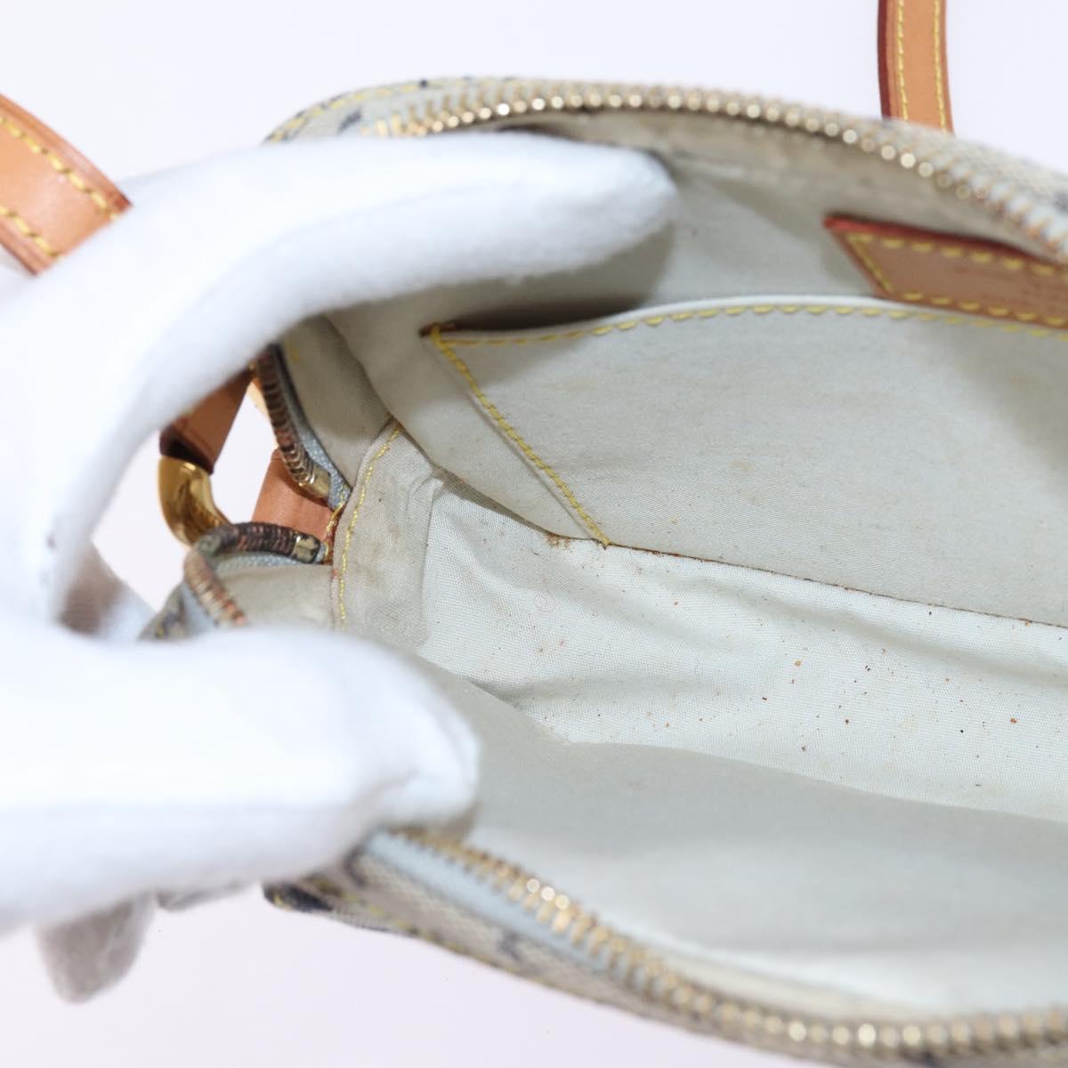 LOUIS VUITTON Monogram Mini Juliet MM Shoulder Bag Blue M92004 LV Auth 145320