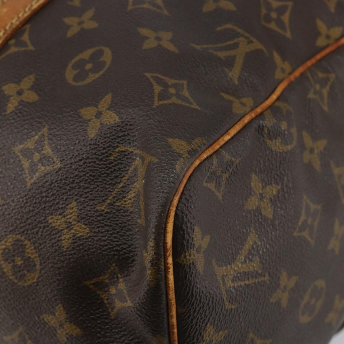 LOUIS VUITTON Monogram Sac Souple 35 Boston Bag M41626 LV Auth 145333