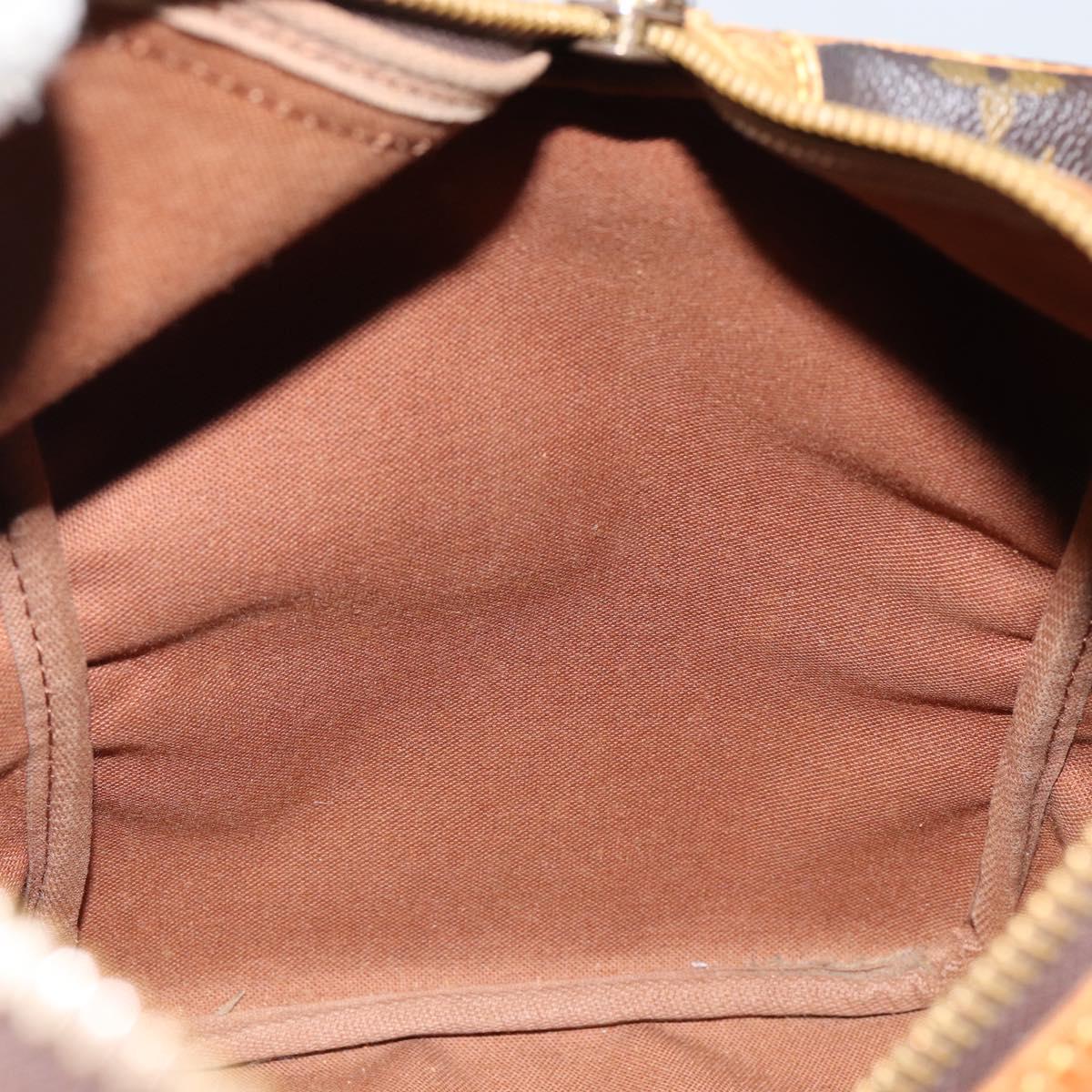 LOUIS VUITTON Monogram Sac Souple 35 Boston Bag M41626 LV Auth 145333