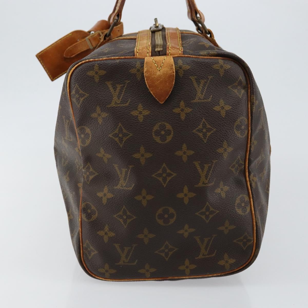 LOUIS VUITTON Monogram Sac Souple 35 Boston Bag M41626 LV Auth 145333