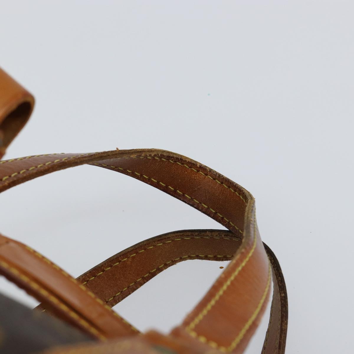 LOUIS VUITTON Monogram Sac Souple 35 Boston Bag M41626 LV Auth 145333