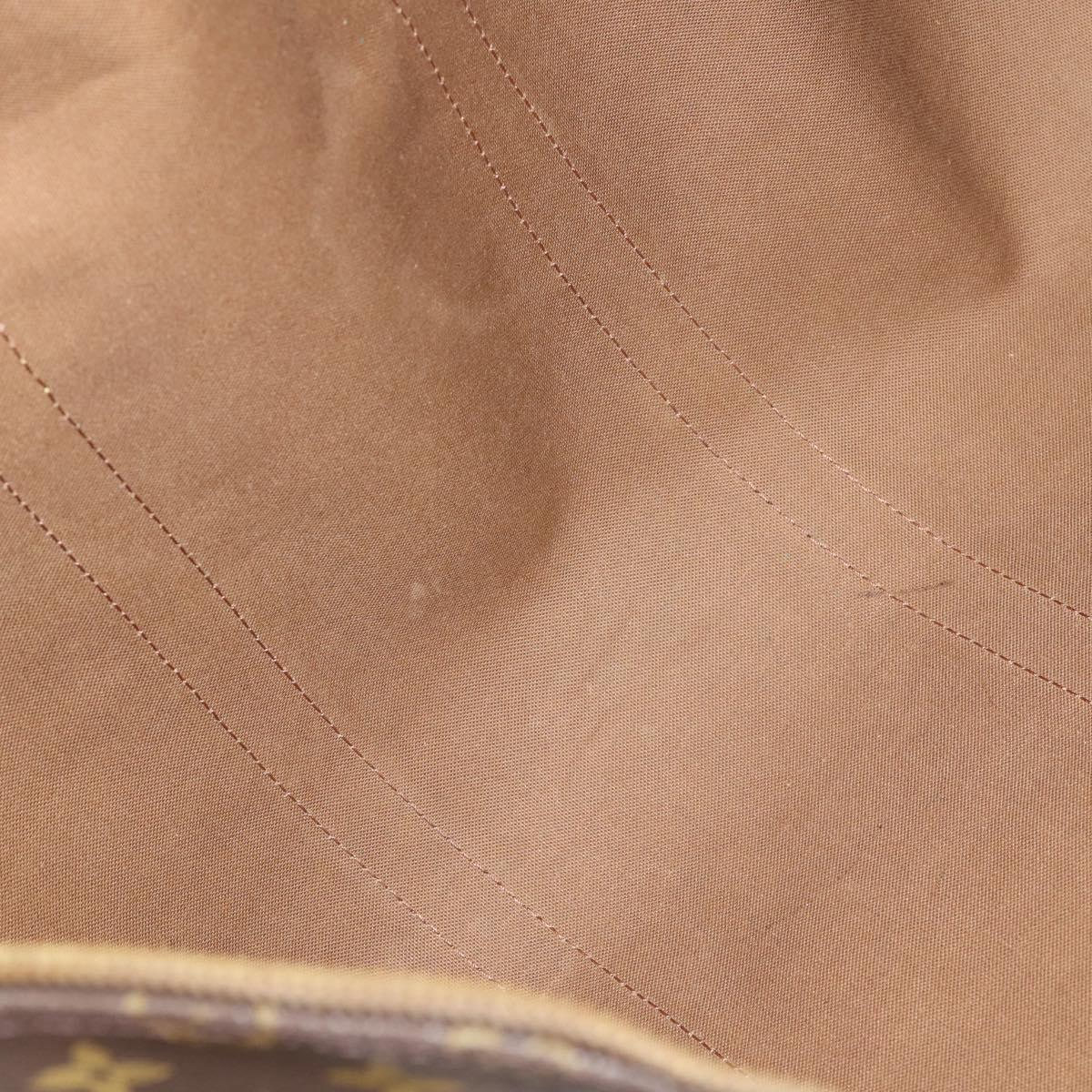 LOUIS VUITTON Monogram Keepall Bandouliere 55 Boston Bag M41414 LV Auth 145334