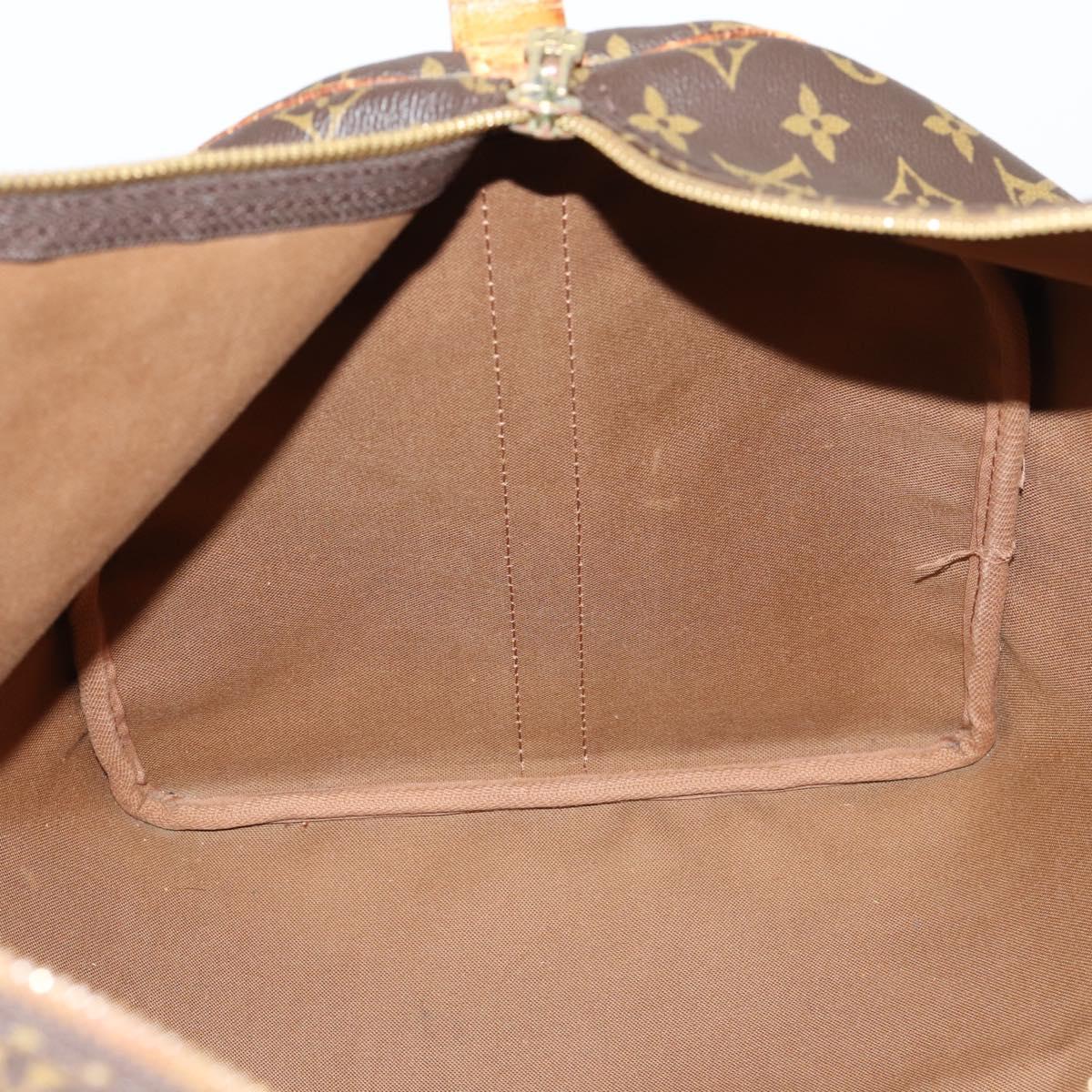 LOUIS VUITTON Monogram Keepall Bandouliere 55 Boston Bag M41414 LV Auth 145334