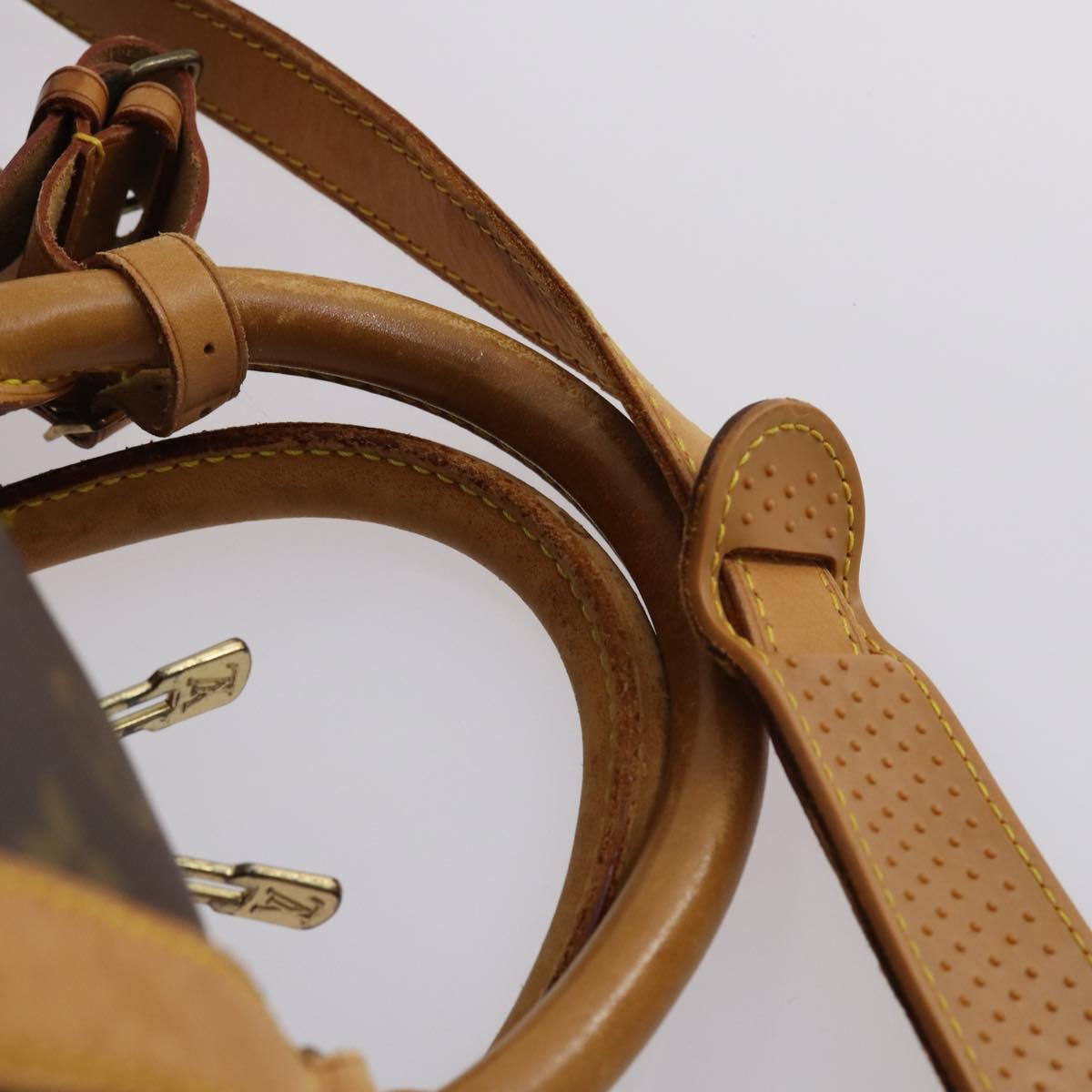 LOUIS VUITTON Monogram Keepall Bandouliere 60 Boston Bag M41412 LV Auth 145336