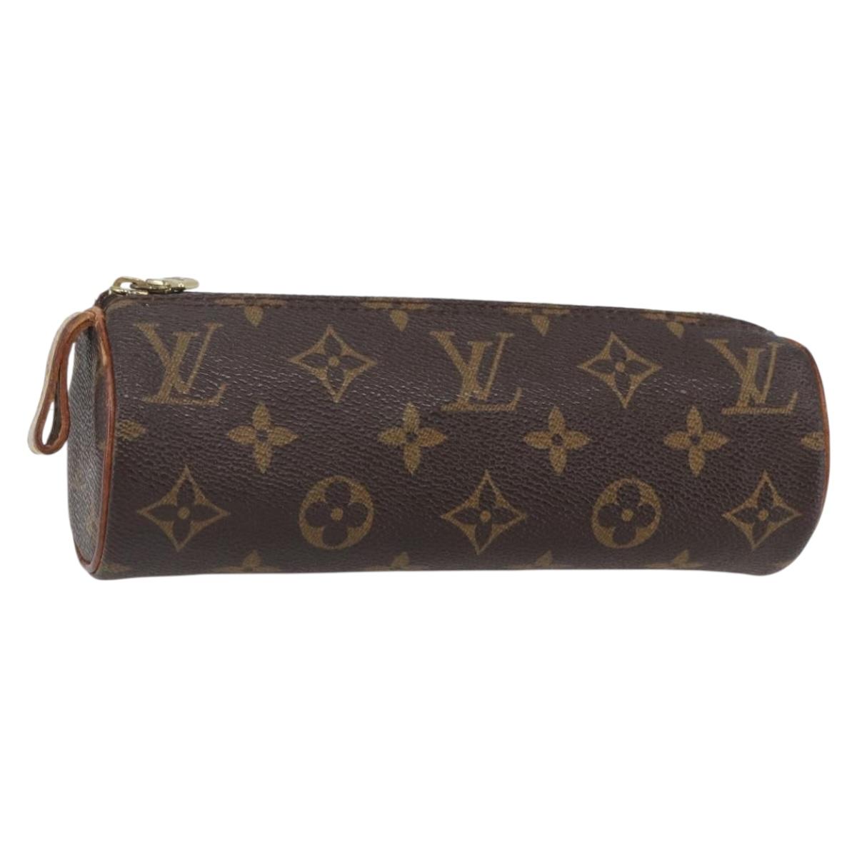 LOUIS VUITTON Monogram Trousse Rondo Pouch M47630 LV Auth 145337