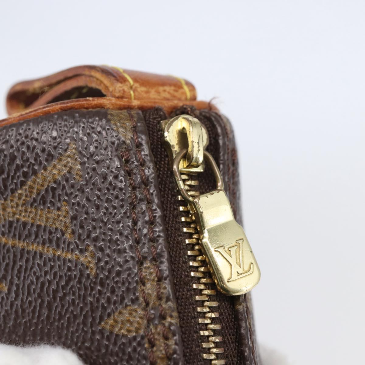 LOUIS VUITTON Monogram Trousse Rondo Pouch M47630 LV Auth 145337