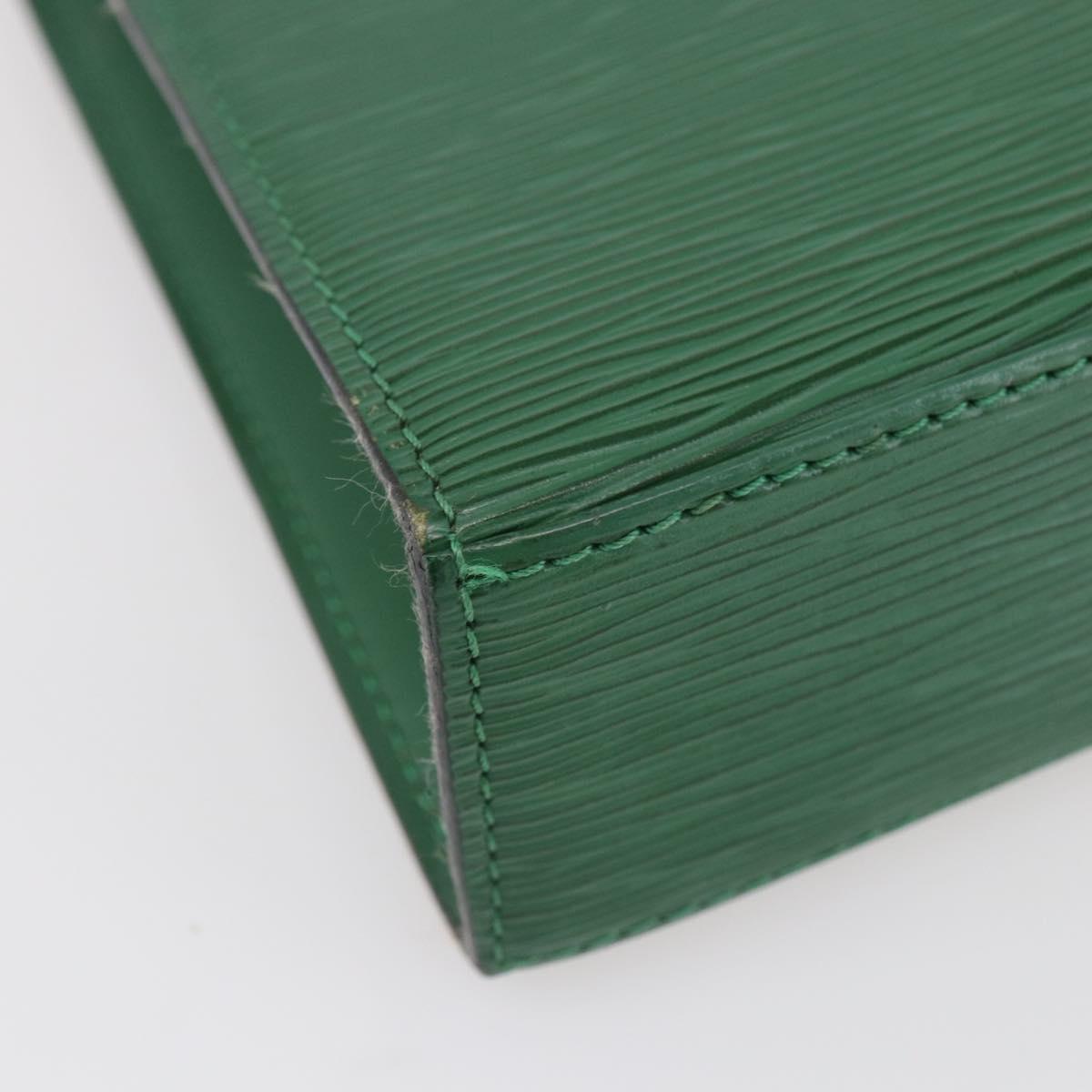 LOUIS VUITTON Epi Malesherbes Hand Bag Green M52374 LV Auth 145346