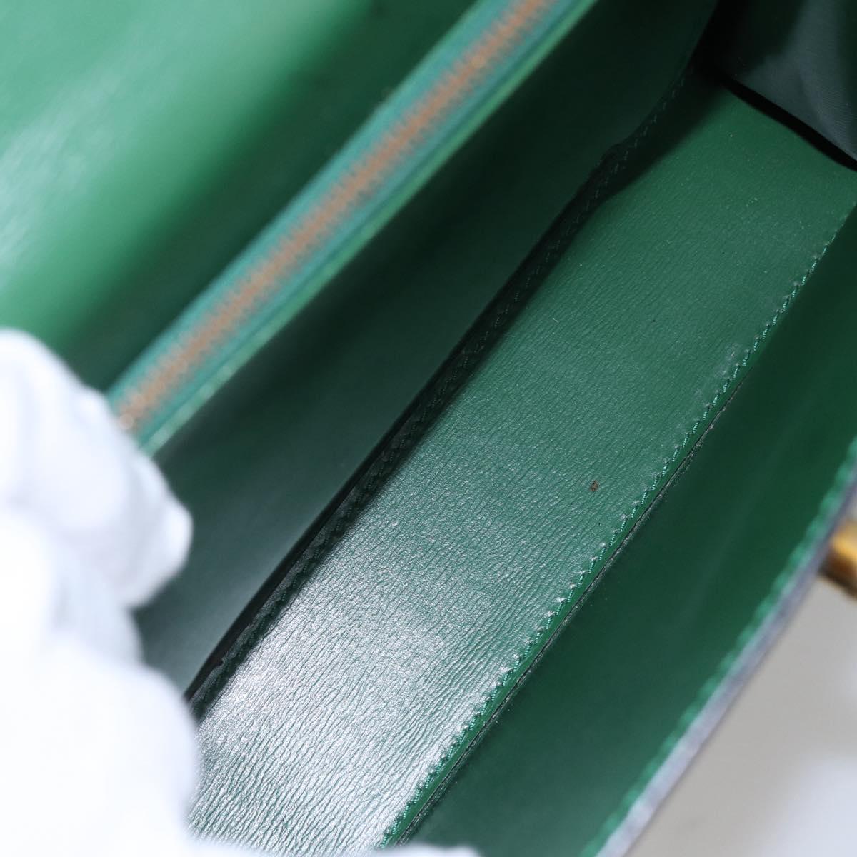 LOUIS VUITTON Epi Malesherbes Hand Bag Green M52374 LV Auth 145346