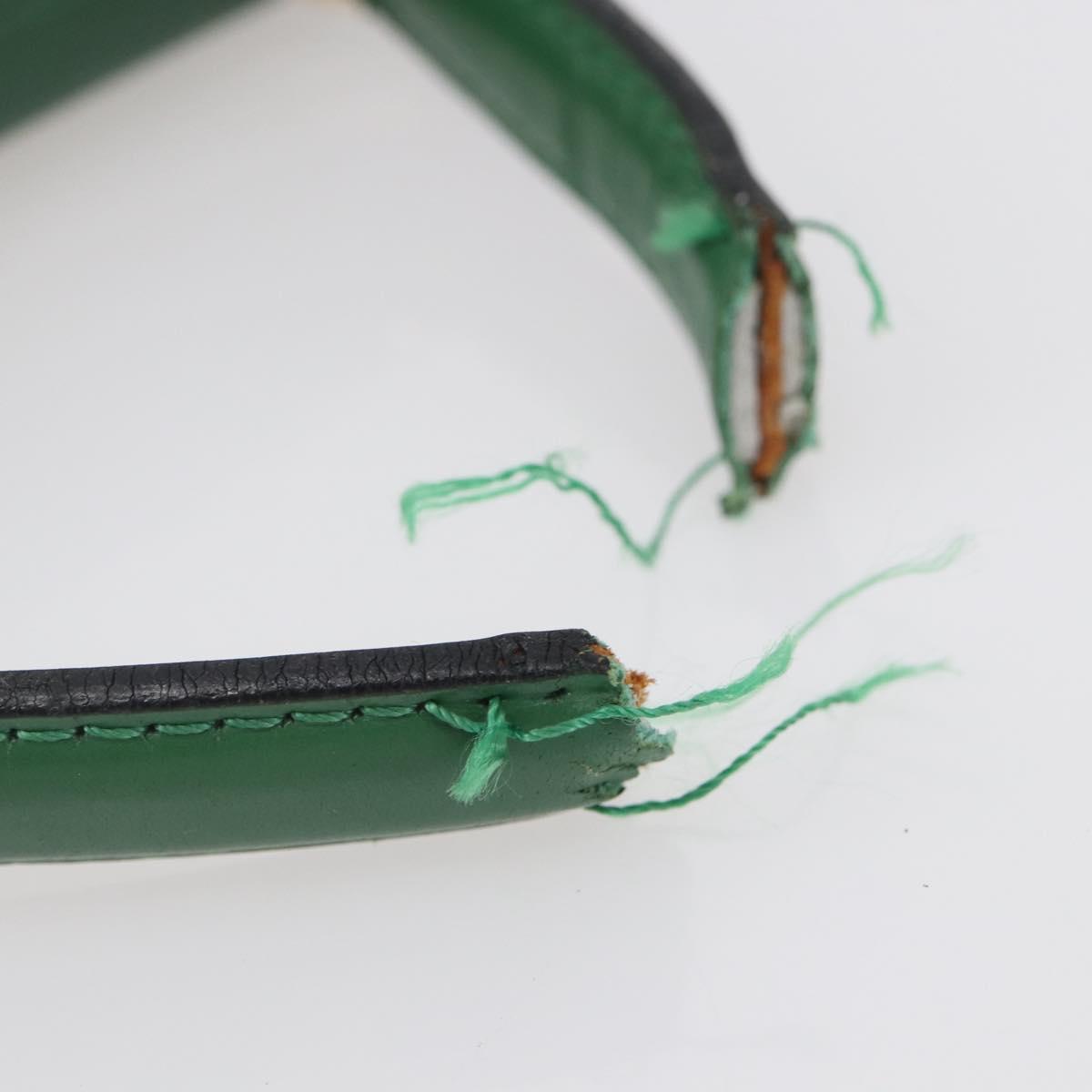 LOUIS VUITTON Epi Malesherbes Hand Bag Green M52374 LV Auth 145346