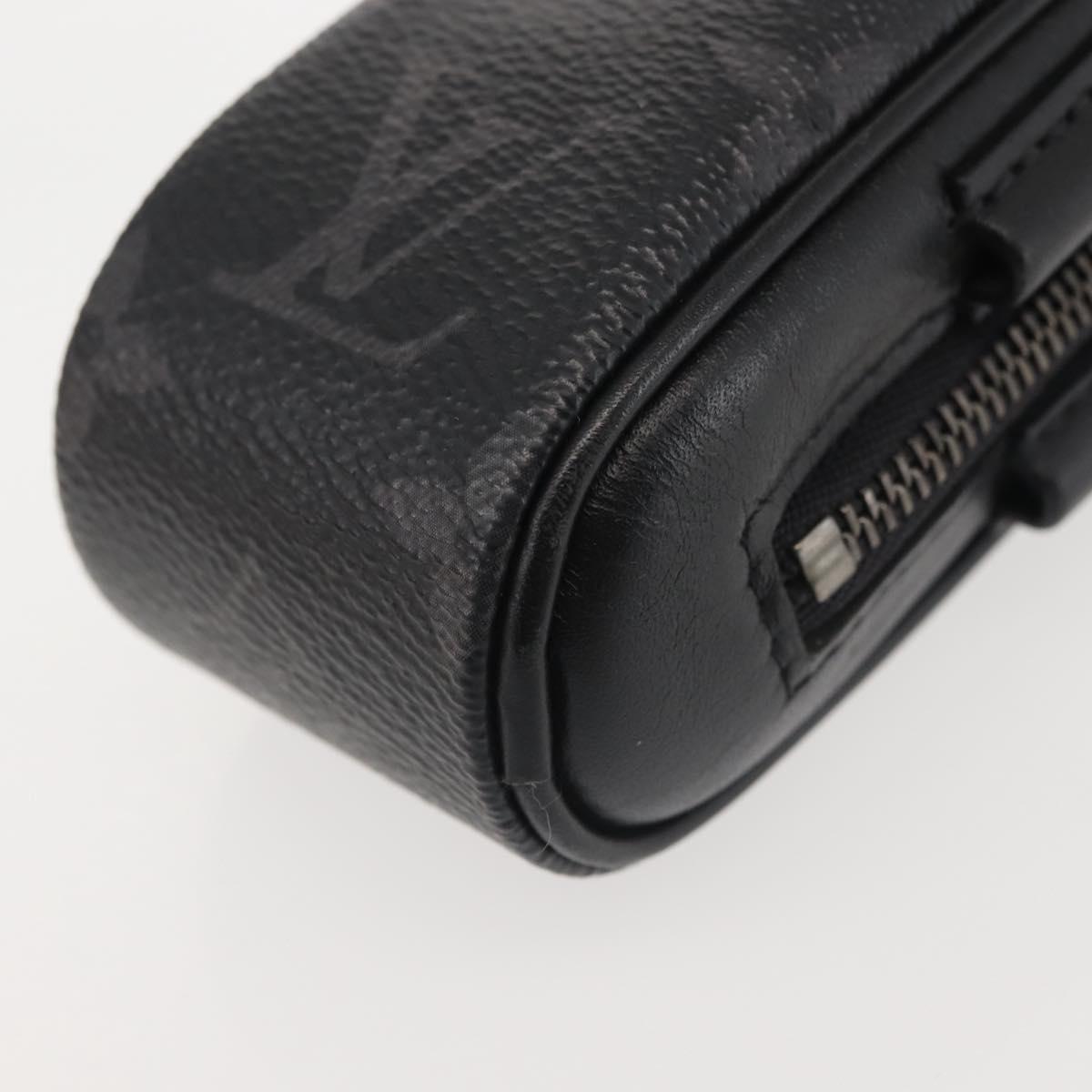 LOUIS VUITTON Monogram Eclipse Set Golf Andrews Bag Charm GI0344 LV Auth 145349