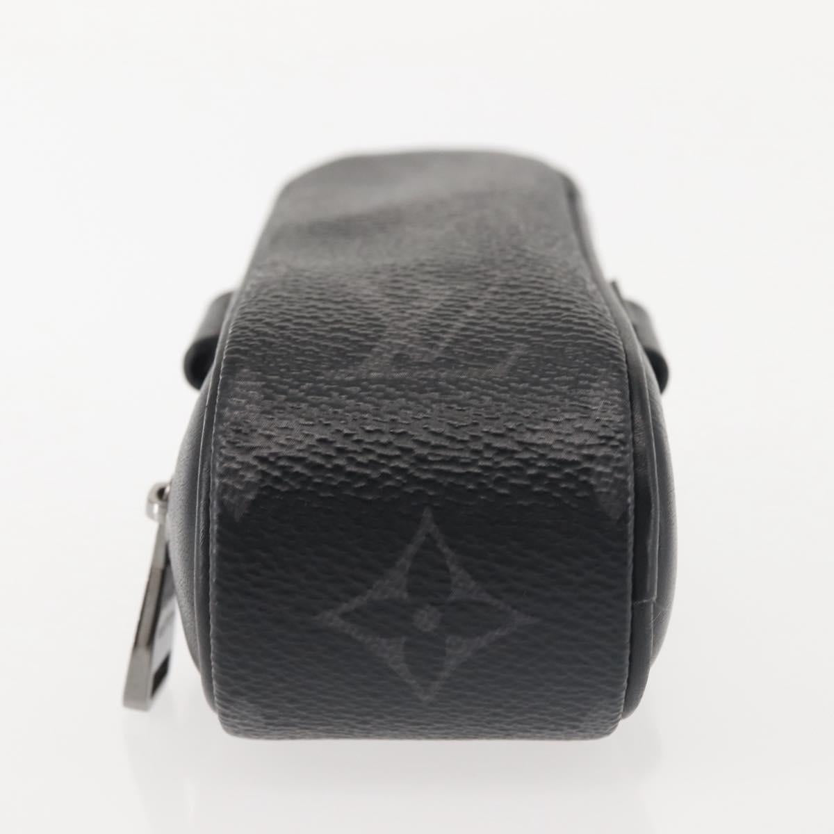 LOUIS VUITTON Monogram Eclipse Set Golf Andrews Bag Charm GI0344 LV Auth 145349