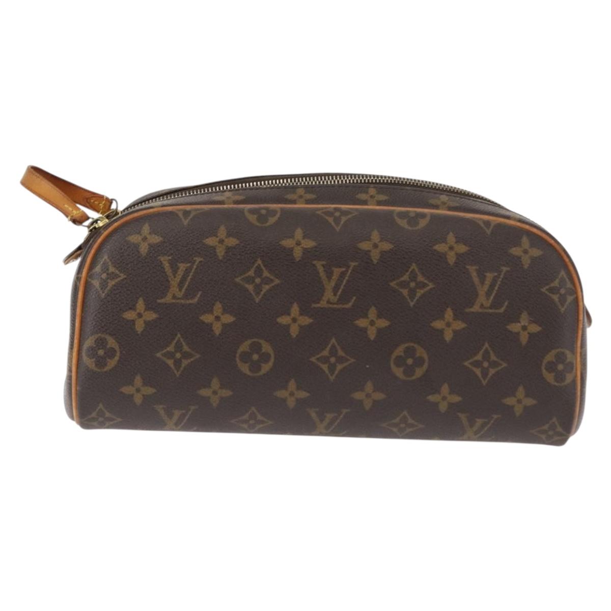 LOUIS VUITTON Monogram Dop Kit Cosmetic Pouch M44494 LV Auth 145364