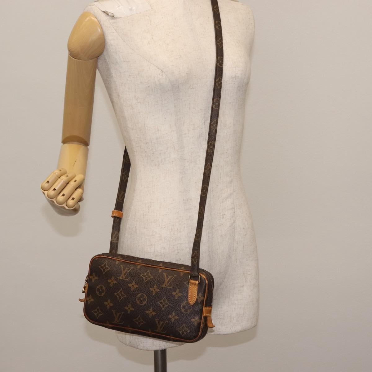 LOUIS VUITTON Monogram Marly Bandouliere Shoulder Bag M51828 LV Auth 145366