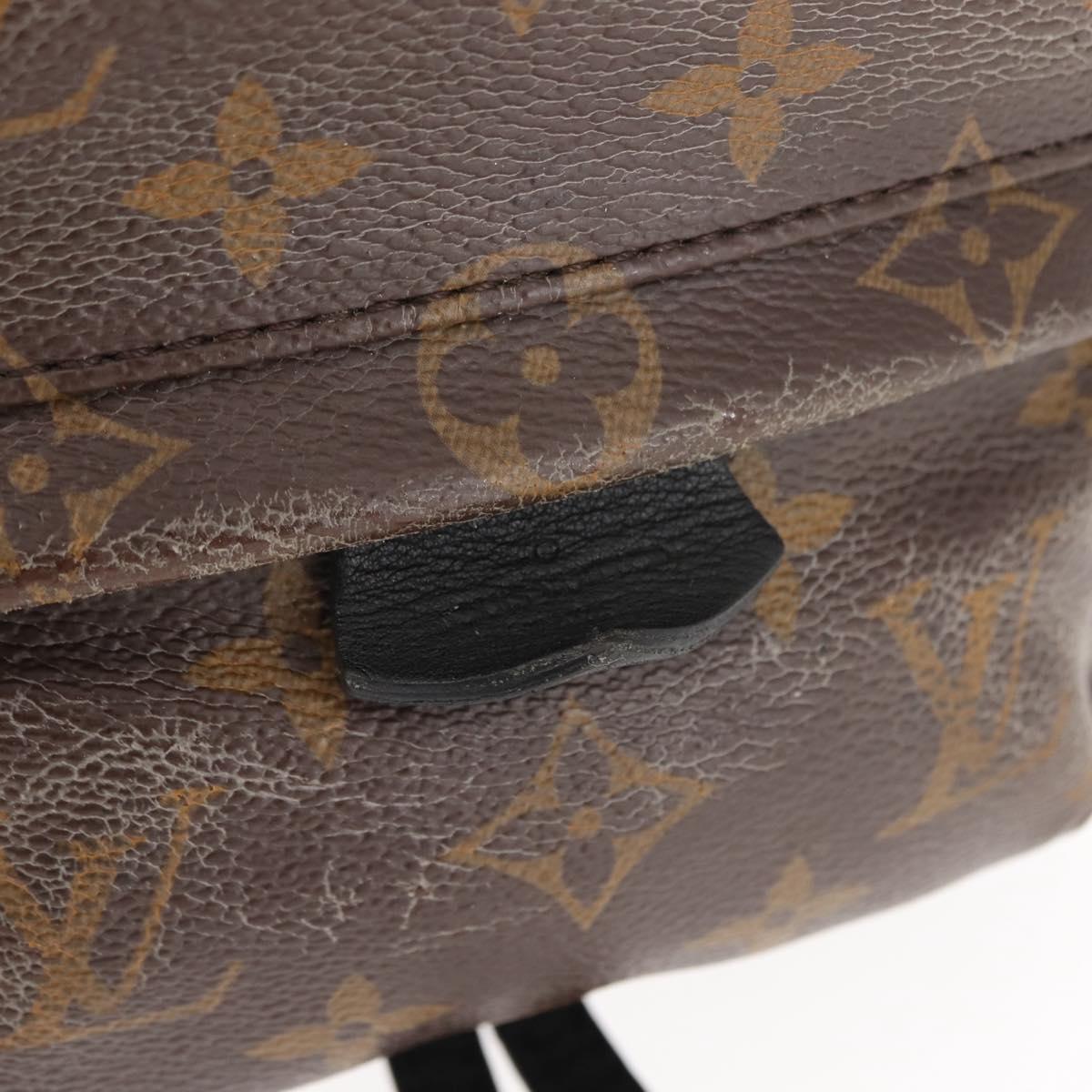 LOUIS VUITTON Monogram Palm Springs MINI Backpack M44873 LV Auth 145369