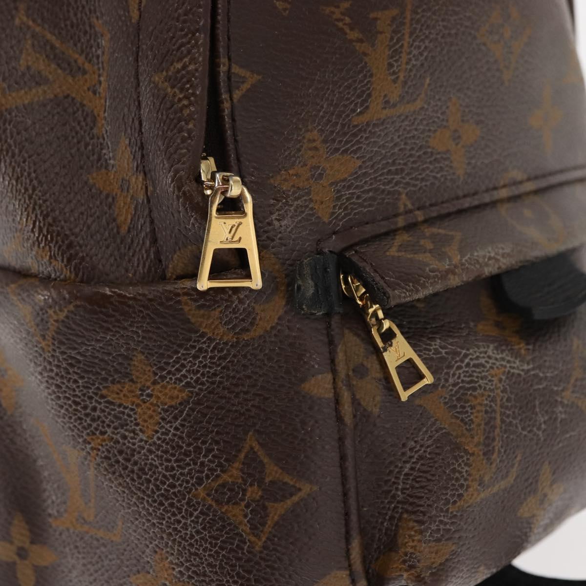 LOUIS VUITTON Monogram Palm Springs MINI Backpack M44873 LV Auth 145369