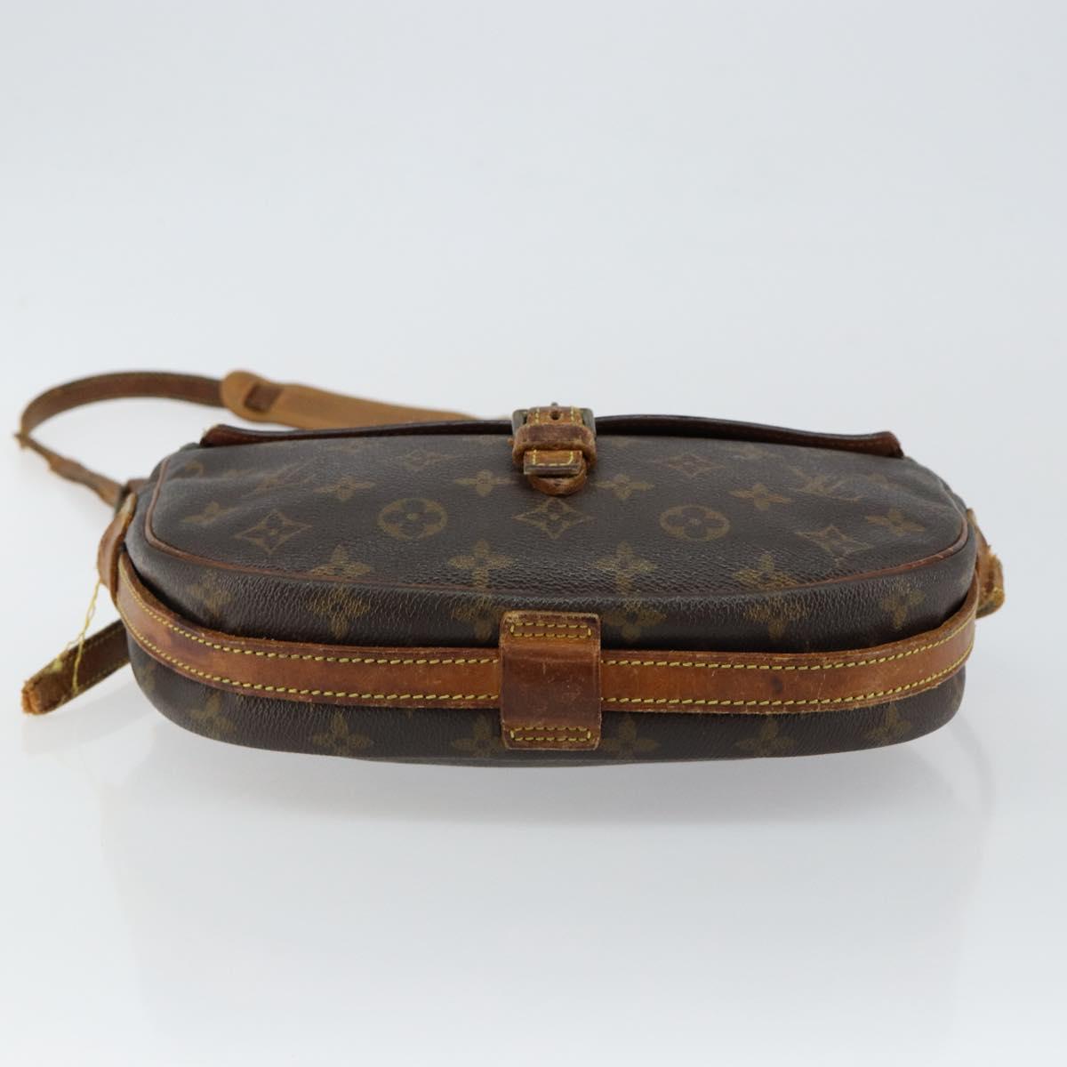 LOUIS VUITTON Monogram Jeune Fille MM Shoulder Bag M51226 LV Auth 145371