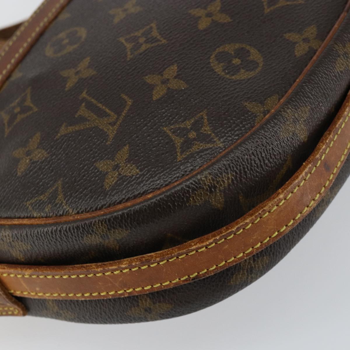 LOUIS VUITTON Monogram Jeune Fille MM Shoulder Bag M51226 LV Auth 145371
