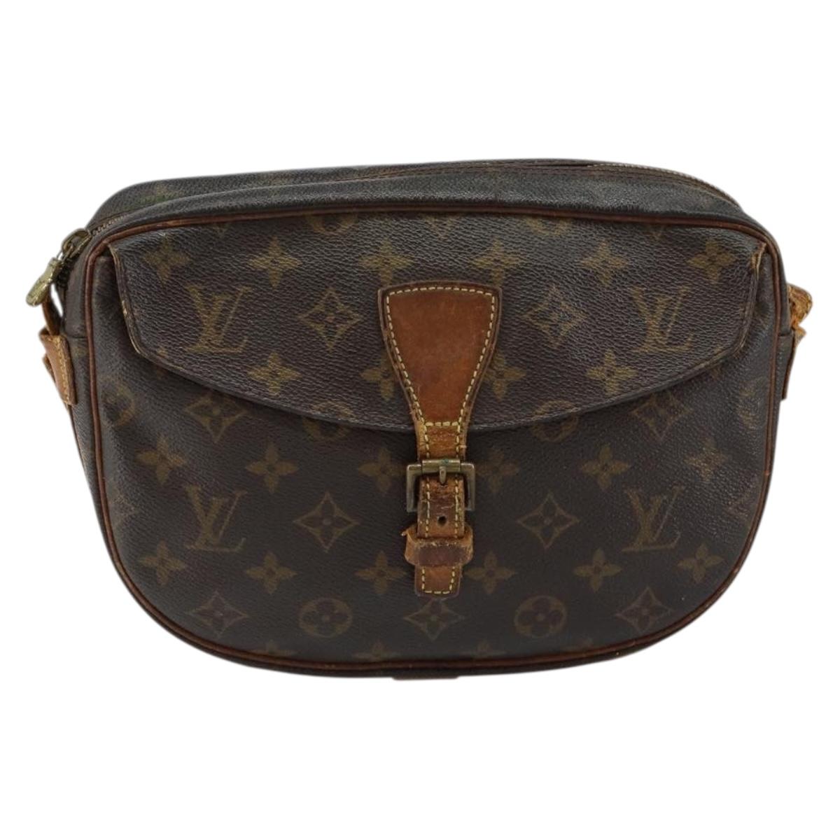 LOUIS VUITTON Monogram Jeune Fille MM Shoulder Bag M51226 LV Auth 145371