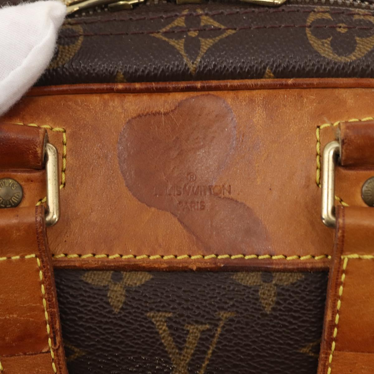 LOUIS VUITTON Monogram Excursion Hand Bag M41450 LV Auth 145374