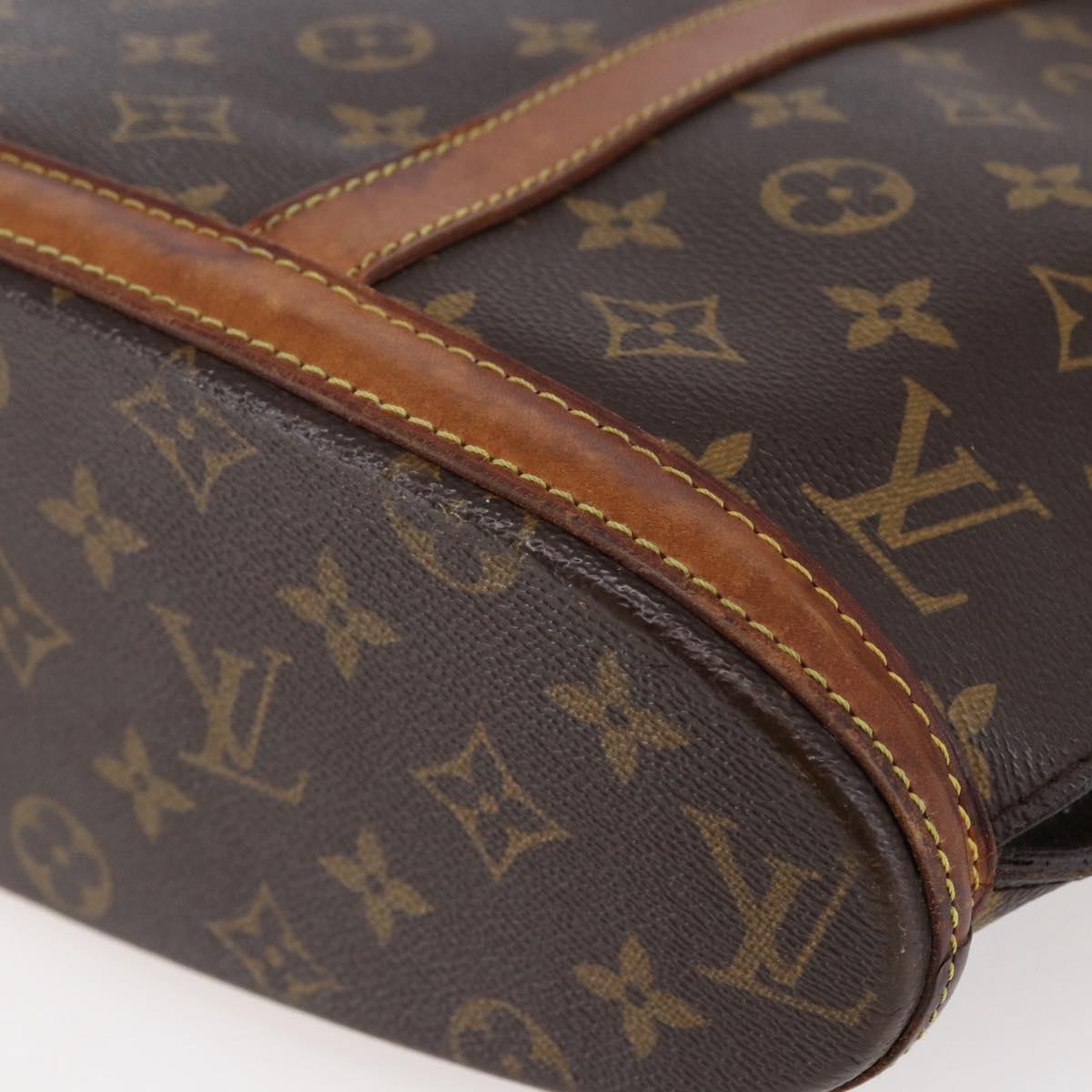 LOUIS VUITTON Monogram Babylone Tote Bag M51102 LV Auth 145378