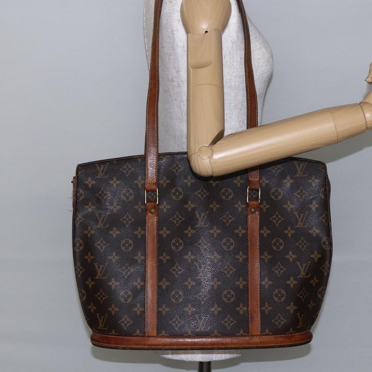 LOUIS VUITTON Monogram Babylone Tote Bag M51102 LV Auth 145378