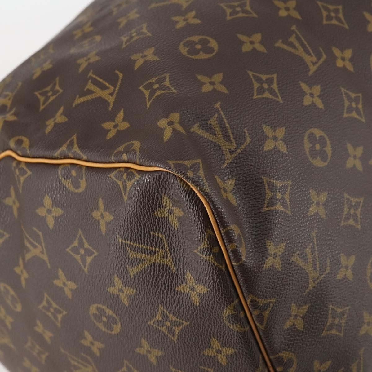 LOUIS VUITTON Monogram Keepall 55 Boston Bag M41424 LV Auth 145381