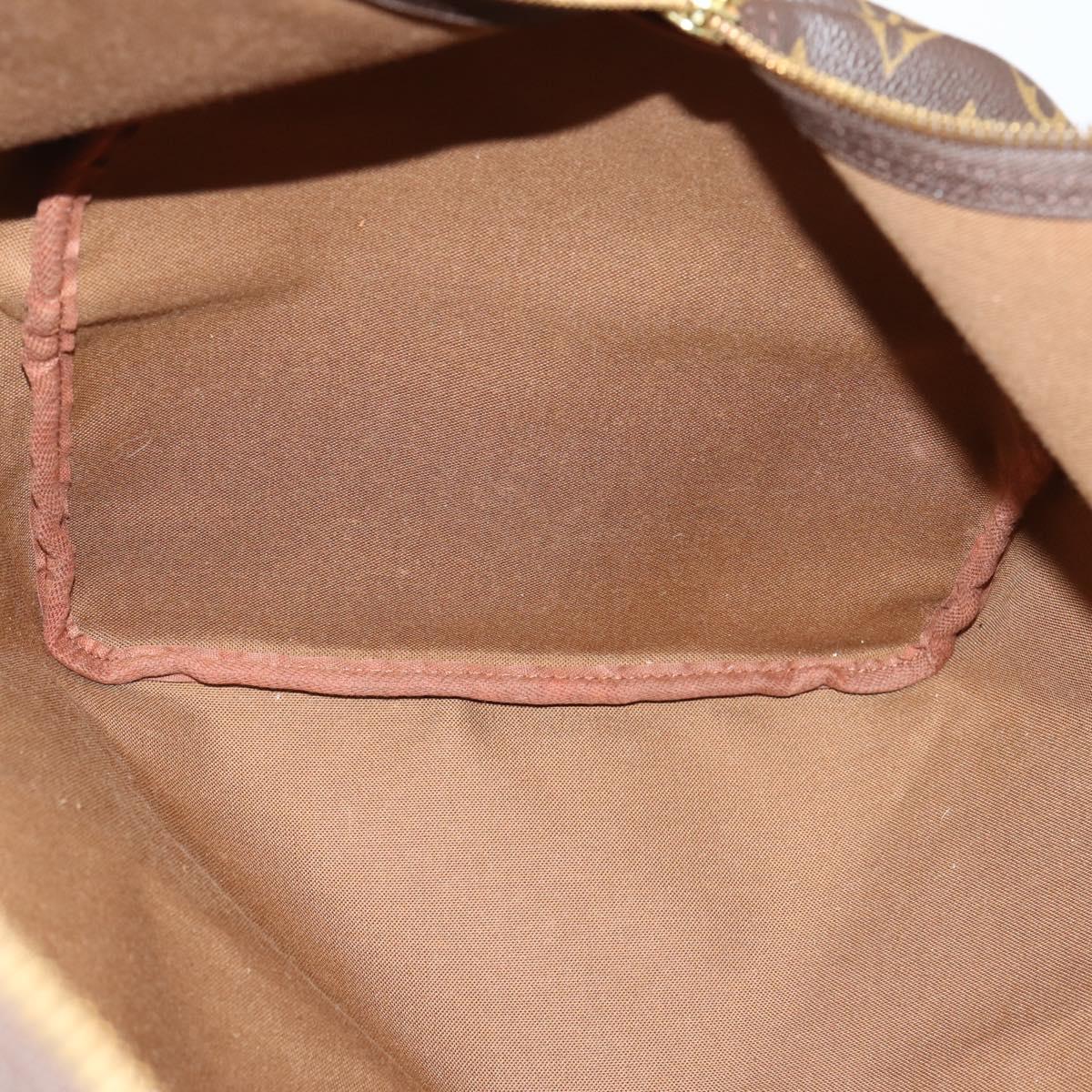 LOUIS VUITTON Monogram Keepall 55 Boston Bag M41424 LV Auth 145381