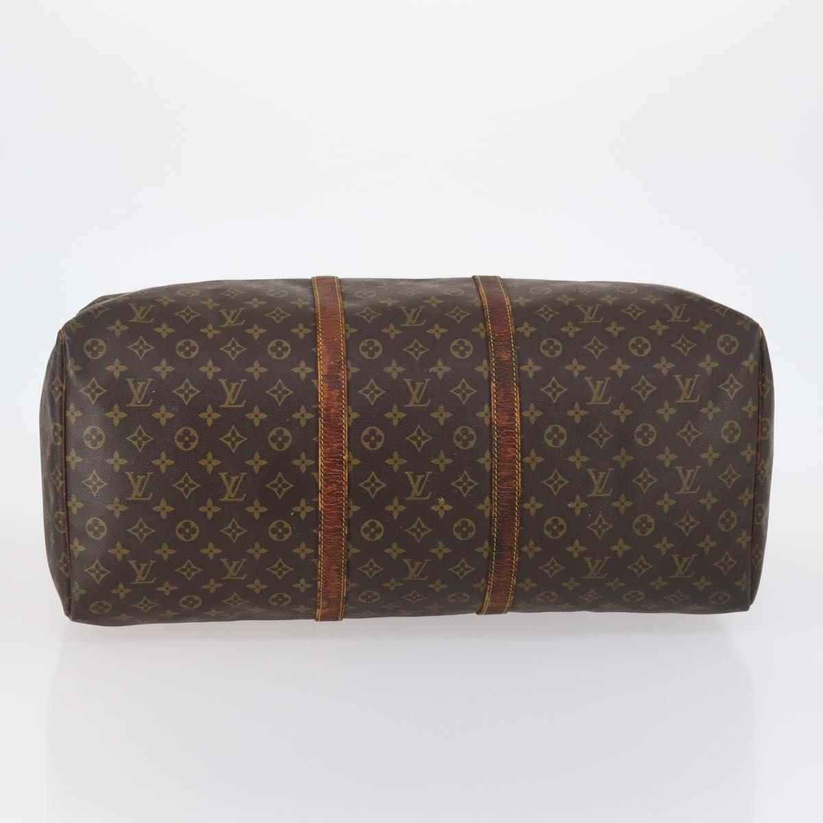 LOUIS VUITTON Monogram Keepall 60 Boston Bag M41422 LV Auth 145382