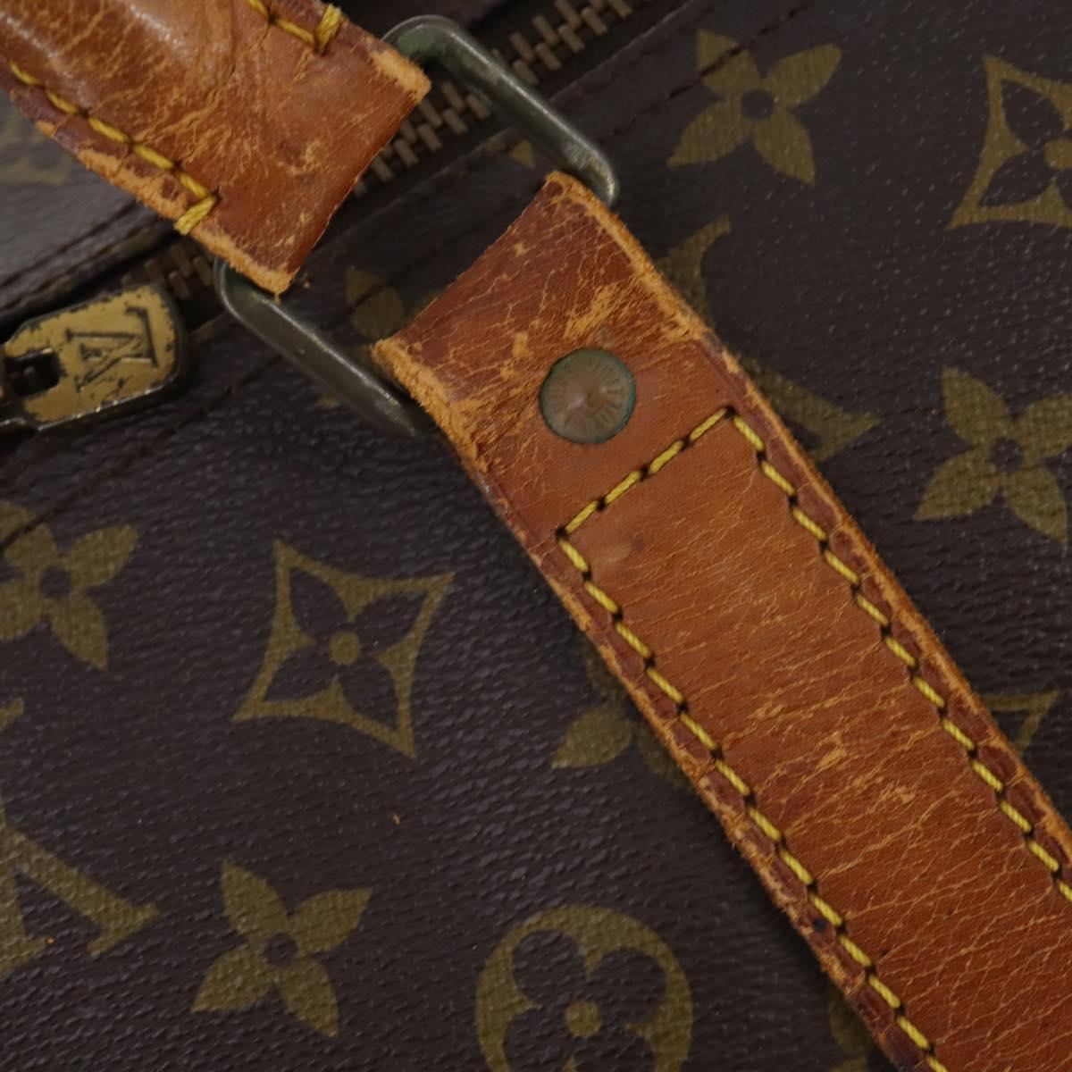 LOUIS VUITTON Monogram Keepall 60 Boston Bag M41422 LV Auth 145382