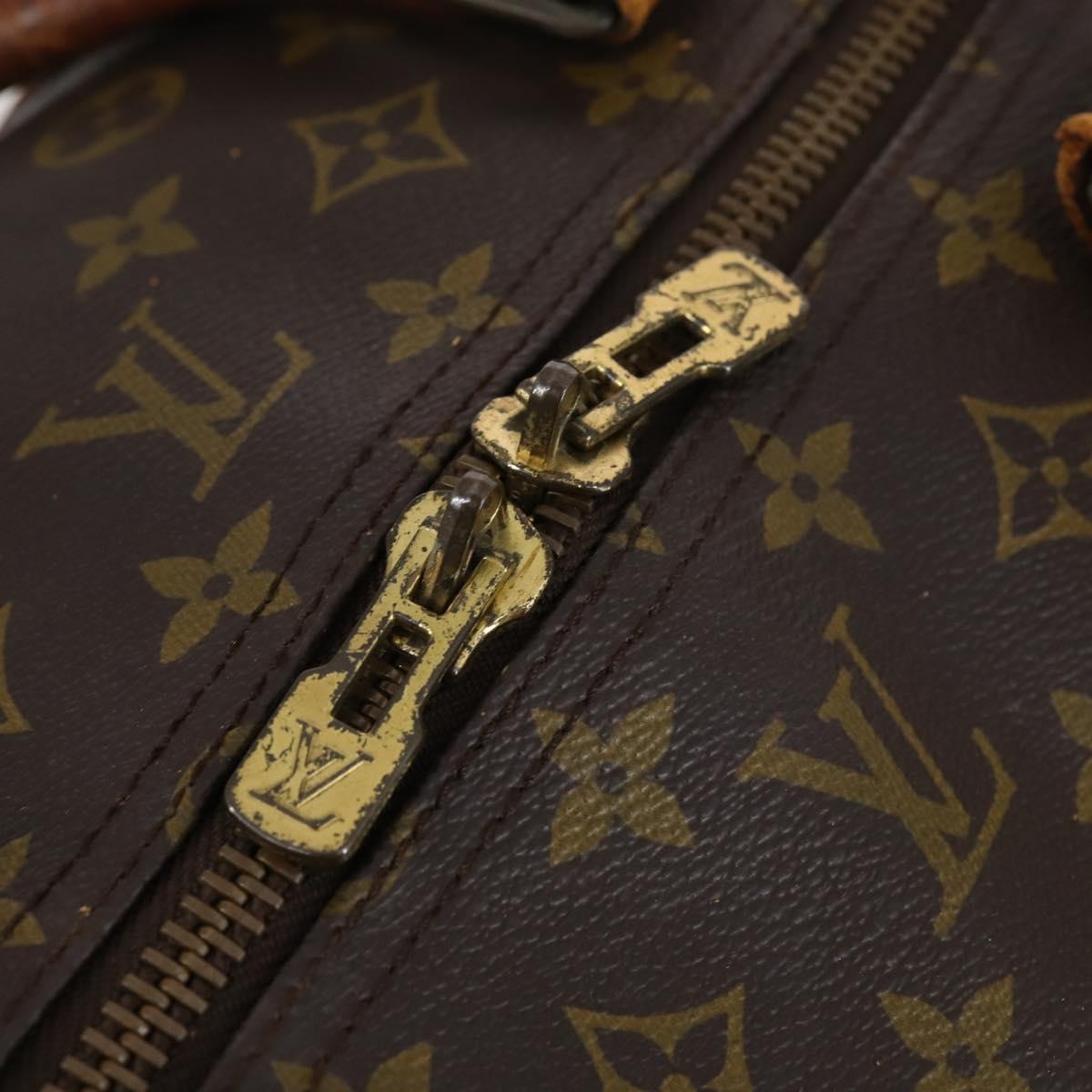 LOUIS VUITTON Monogram Keepall 60 Boston Bag M41422 LV Auth 145382