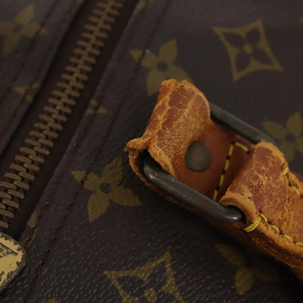 LOUIS VUITTON Monogram Keepall 60 Boston Bag M41422 LV Auth 145382