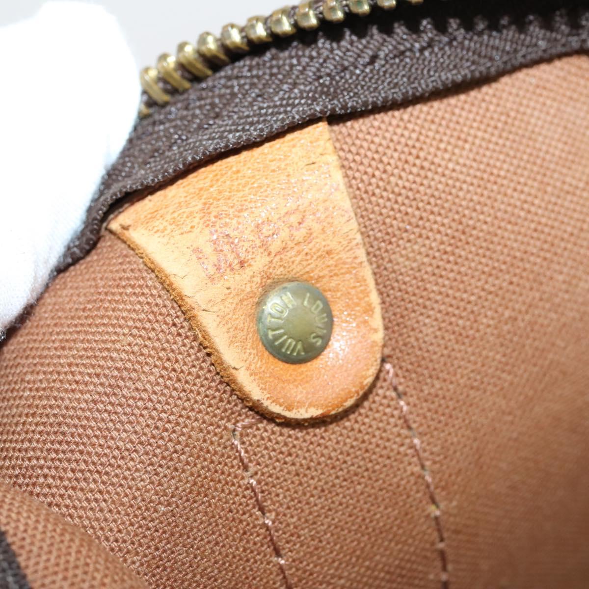 LOUIS VUITTON Monogram Keepall 60 Boston Bag M41422 LV Auth 145382