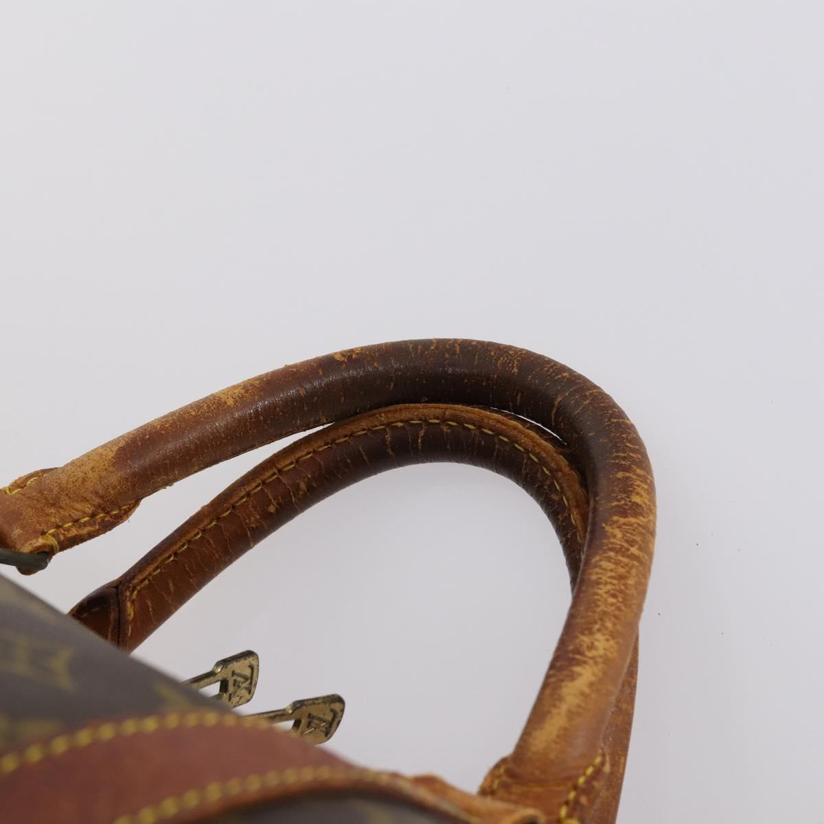 LOUIS VUITTON Monogram Keepall 60 Boston Bag M41422 LV Auth 145382