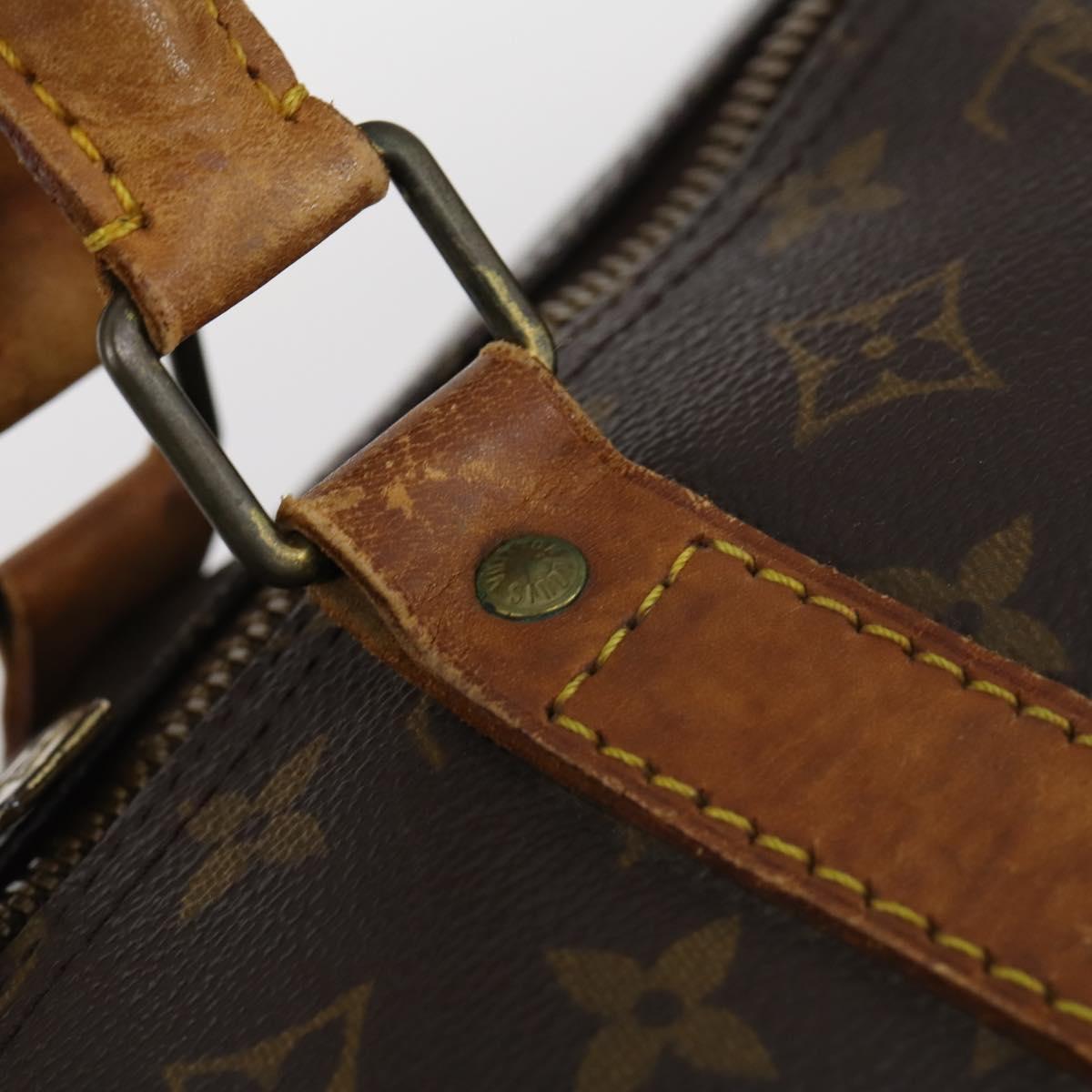 LOUIS VUITTON Monogram Keepall 60 Boston Bag M41422 LV Auth 145383