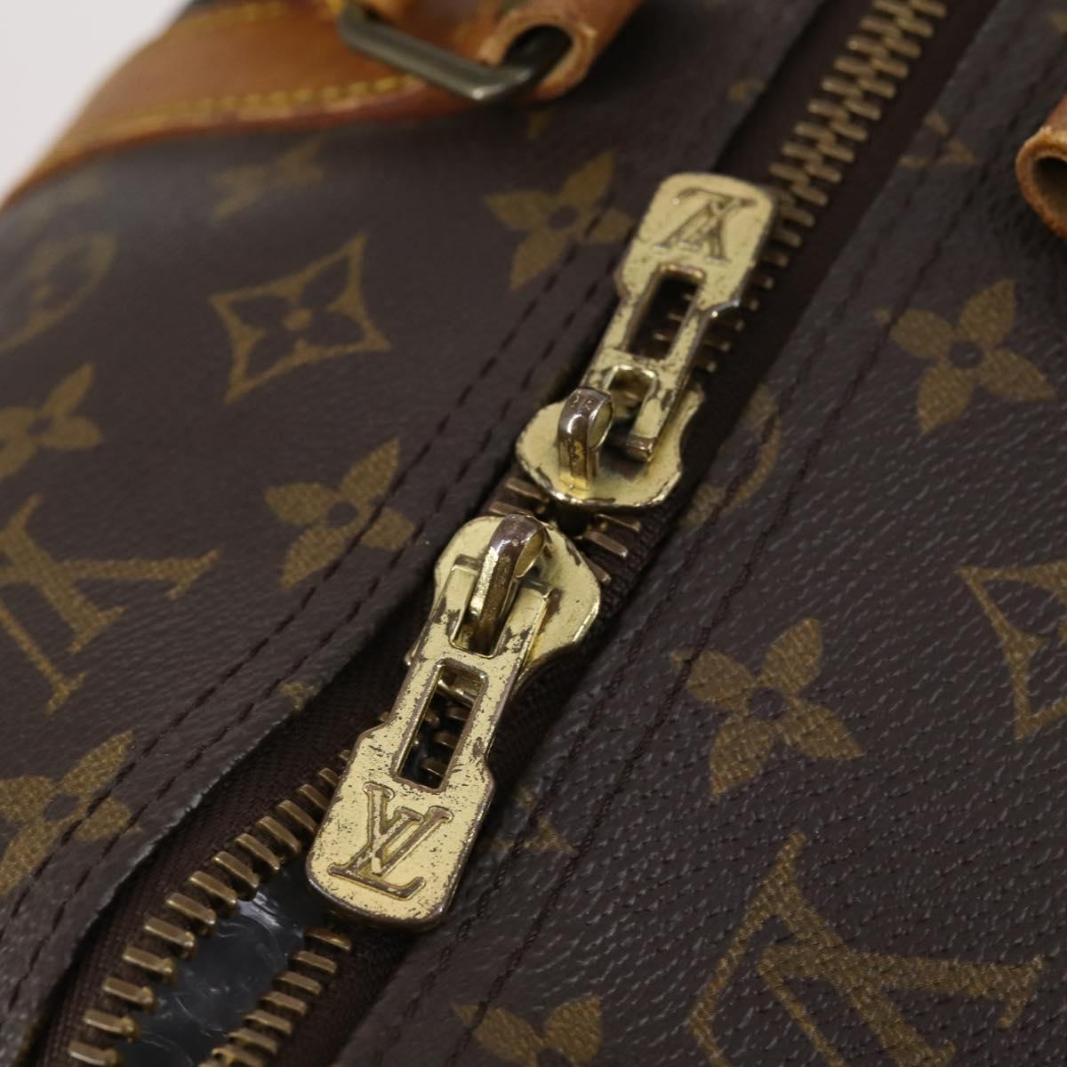 LOUIS VUITTON Monogram Keepall 60 Boston Bag M41422 LV Auth 145383