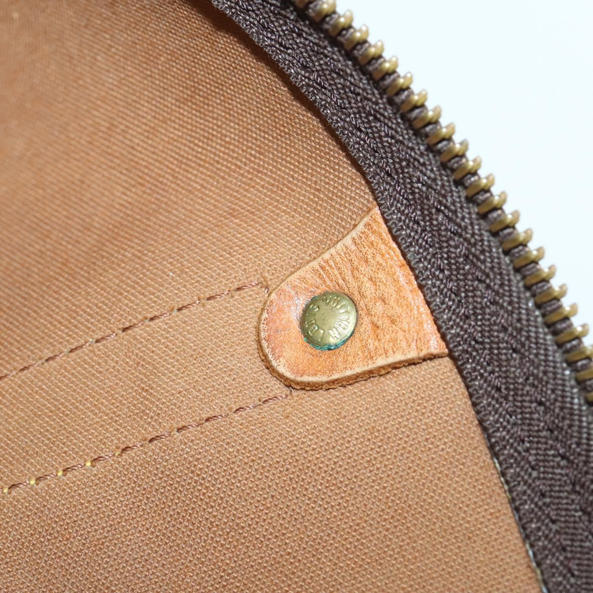 LOUIS VUITTON Monogram Keepall 60 Boston Bag M41422 LV Auth 145383