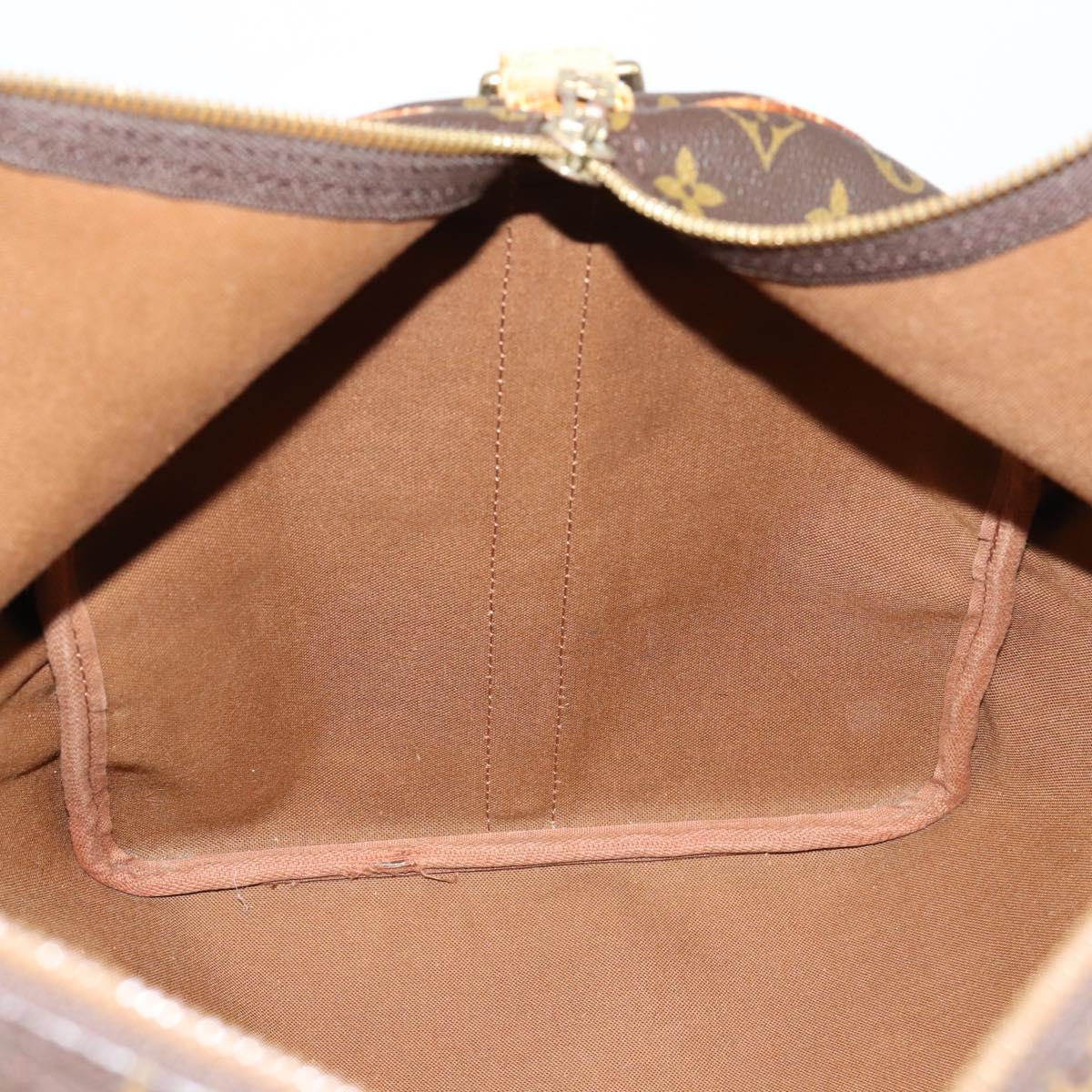 LOUIS VUITTON Monogram Keepall Bandouliere 55 Boston Bag M41414 LV Auth 145385