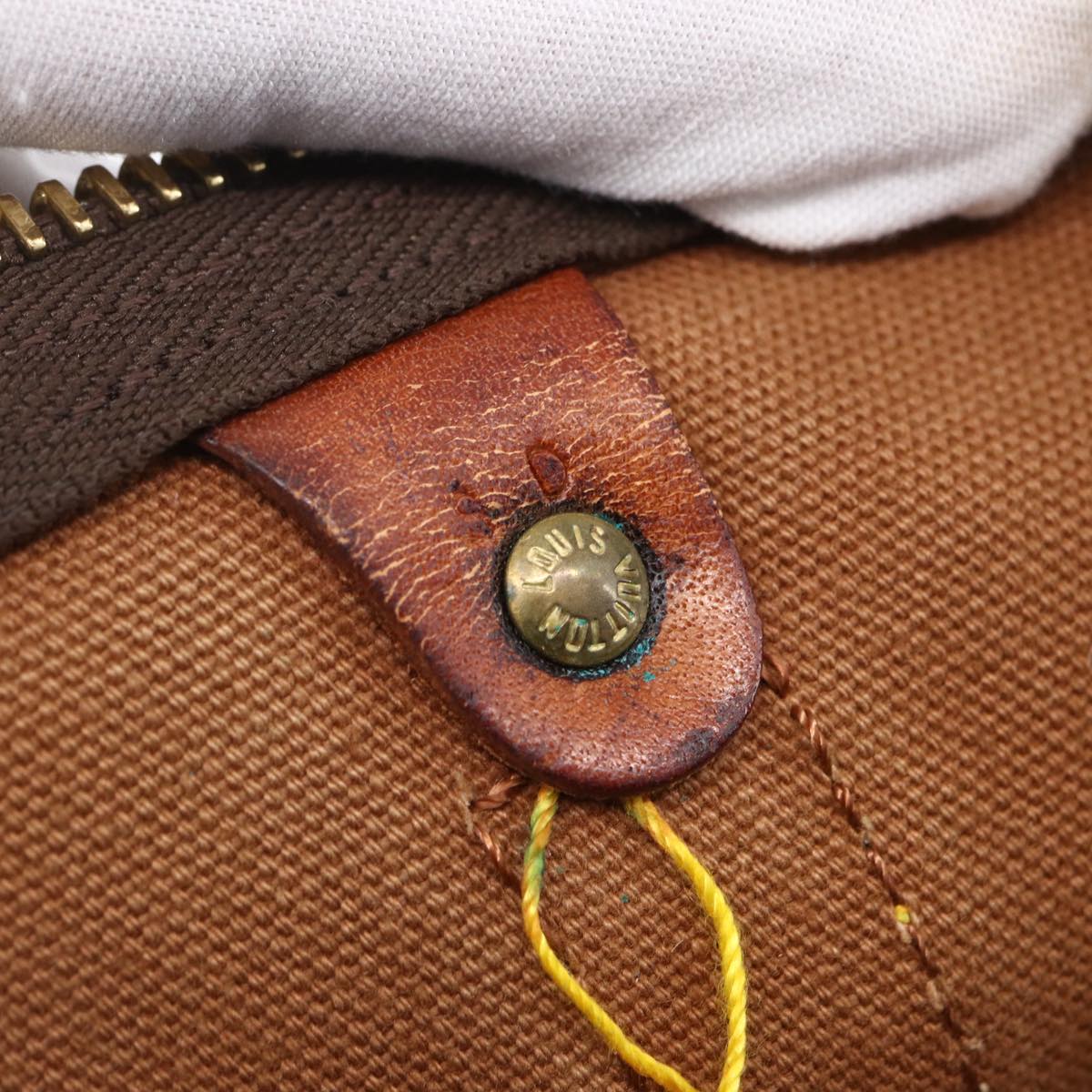 LOUIS VUITTON Monogram Keepall Bandouliere 60 Boston Bag M41412 LV Auth 145386