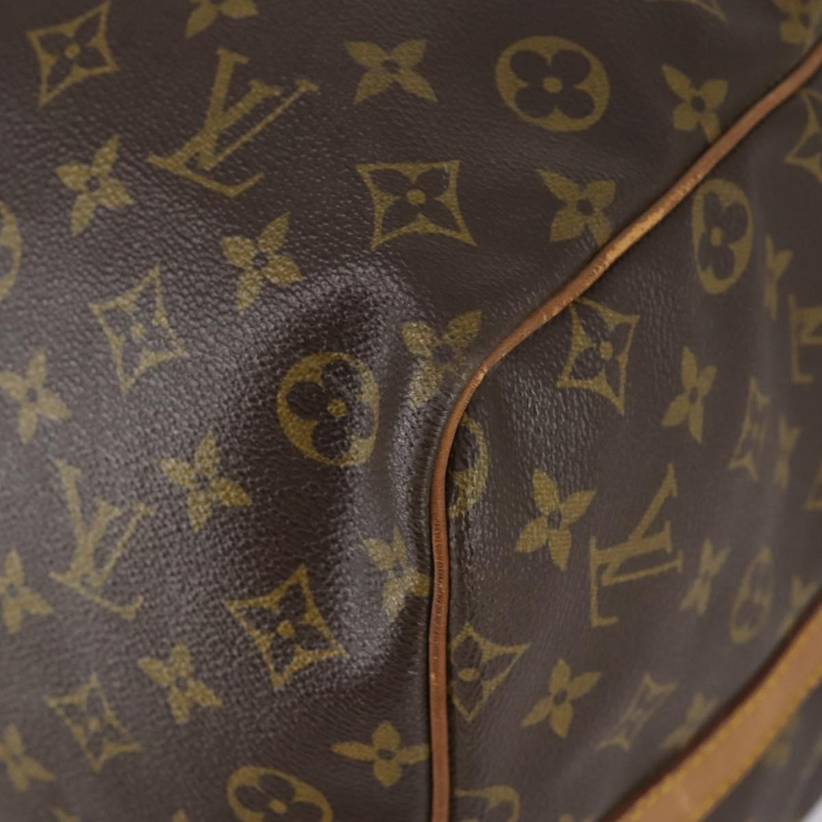 LOUIS VUITTON Monogram Keepall Bandouliere 60 Boston Bag M41412 LV Auth 145387