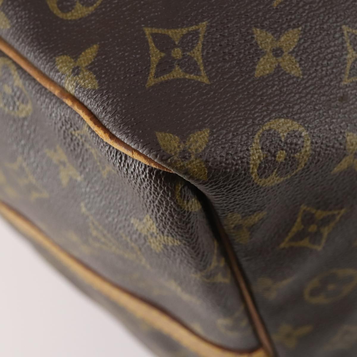 LOUIS VUITTON Monogram Keepall Bandouliere 60 Boston Bag M41412 LV Auth 145387