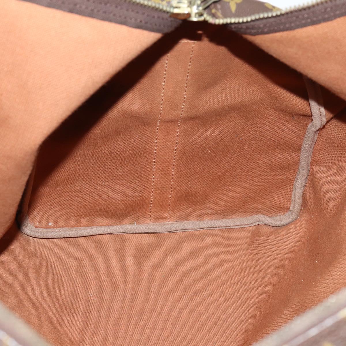 LOUIS VUITTON Monogram Keepall Bandouliere 60 Boston Bag M41412 LV Auth 145387