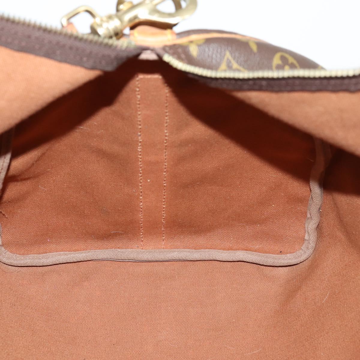 LOUIS VUITTON Monogram Keepall Bandouliere 60 Boston Bag M41412 LV Auth 145387