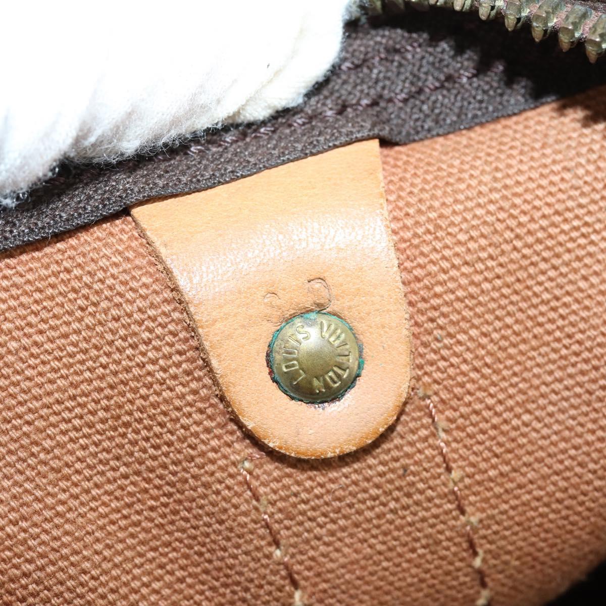 LOUIS VUITTON Monogram Keepall Bandouliere 60 Boston Bag M41412 LV Auth 145387