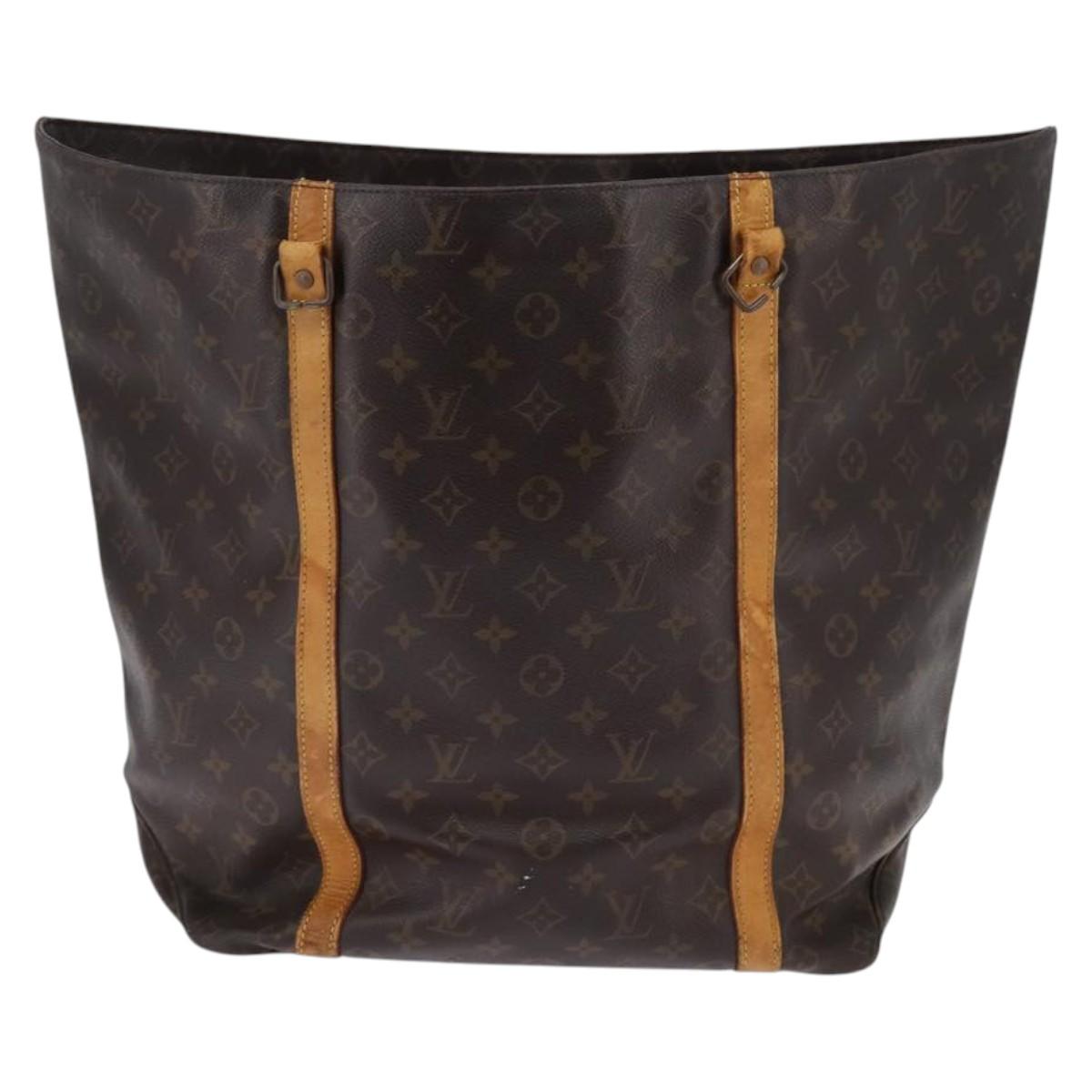 LOUIS VUITTON Monogram Sac Shopping GM Tote Bag M51110 LV Auth 145389