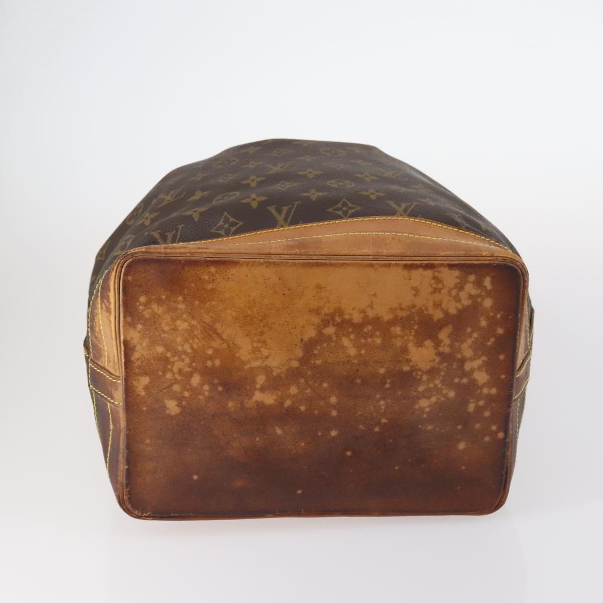 LOUIS VUITTON Monogram Noe Shoulder Bag M42224 LV Auth 145391