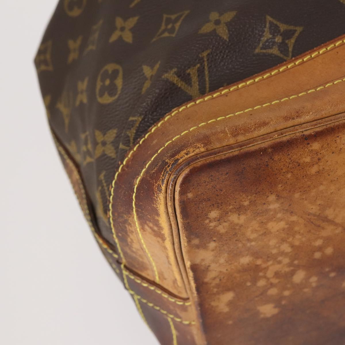 LOUIS VUITTON Monogram Noe Shoulder Bag M42224 LV Auth 145391