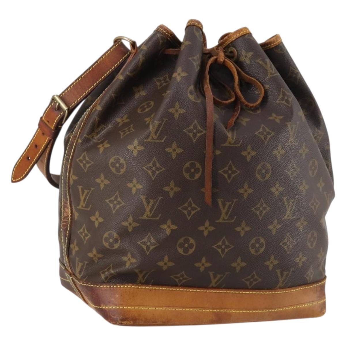 LOUIS VUITTON Monogram Noe Shoulder Bag M42224 LV Auth 145391
